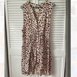 Anthropologie dress tunic coverup